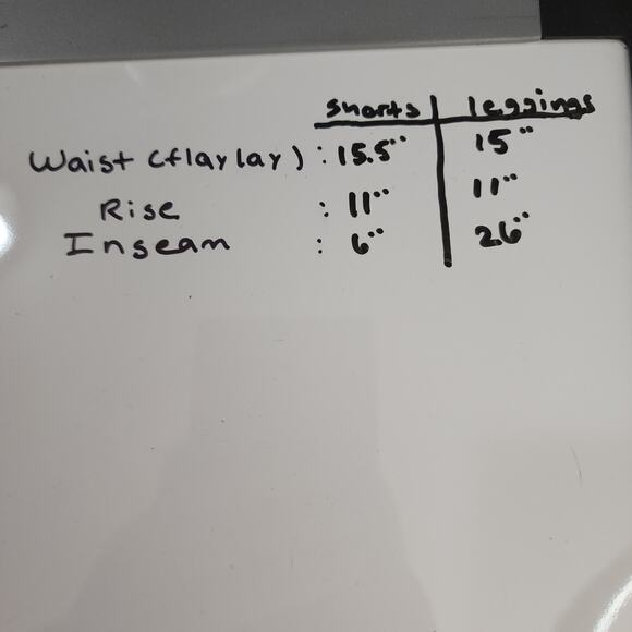 Skims Bundle of Outdoor Biker Shorts and Leggings SAMPLE Size L - Picture 12 of 12